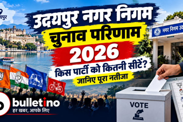 उदयपुर नगर निगम चुनाव 2026 के परिणाम
