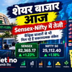 शेयर बाजार आज Sensex और Nifty में तेजी