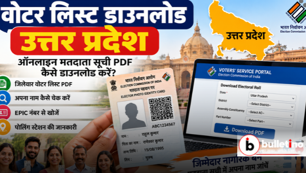 वोटर लिस्ट डाउनलोड उत्तर प्रदेश