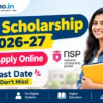 NSP Scholarship 2026-27 Apply Online Last Date