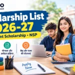 Scholarship List 2026-27 Government Scholarship NSP