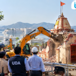 उदयपुर में यूडीए की हनुमान मंदिर पर कार्रवाई