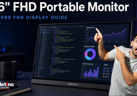 Uperfect 15.6" fhd 1920x1080 portable monitor